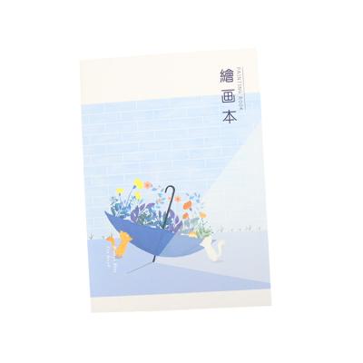 China 2022 Customizable Hardcover Book Character Sketch Location Drawing Scratch Paper Notebook for Children for sale