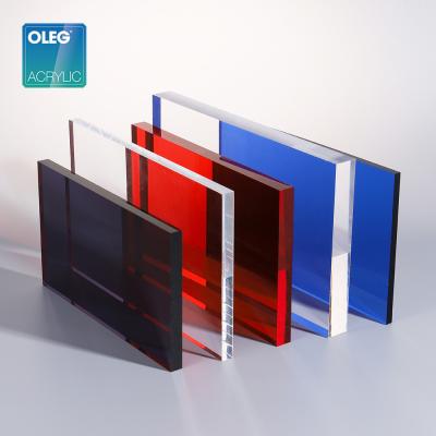 China Eco-friendly 2mm Acrylic Color PMMA Color Sheet Acrylic Plate for sale