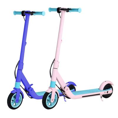 China Children's Unisex Electric Scooter E8 14km/h Foldable Two Wheeled Scooter For Students Teenagers Explosion Proof Tire for sale