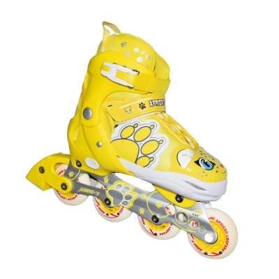 China PU Factory Wholesale Cheap Adjustable Kids Integrated Roller Skates Kids for sale