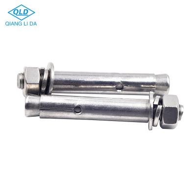 China Stainless Steel Expansion Pull Blasting Burst Combained Stainless Steel Screw Bolt for sale