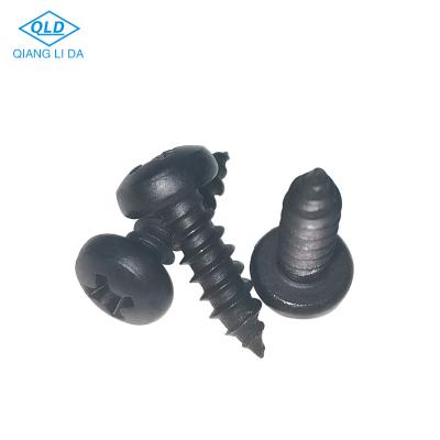 China Stainless Steel Dacromet Pan Standard Pan Head Cross Groove Self Tapping Screws for sale