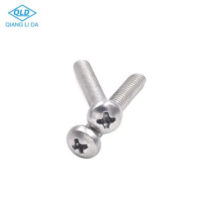 China GB823 Pan SUS Small Pan Full Cross Thread Head Fit Machine Screw for sale