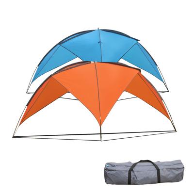 China Extended Type APZ051 Portable 3-4 Person Family Camping Hammock Rain Fly Tent Ultralight Waterproof Outdoor Tarp 480x480x200cm for sale