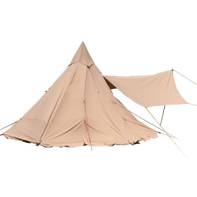 China APZ101-2 Best Stake 300D Oxford Cloth Pyramid Canopy Tube Canopy Tube Type Tent for sale