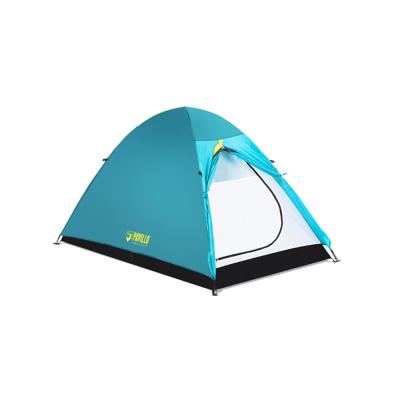 China 1 Entrance And 1 Vent Bestway 68089 High Quality Fiberglass Inside Pocket Layet 2 Person Camping Tent Double Person for sale