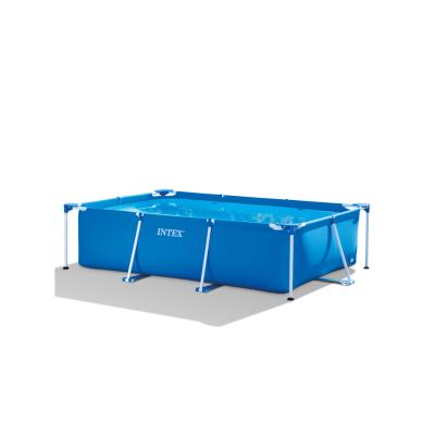 China Easy Installation INTEX 28272 Outdoor Piscina Rectangle Alberca Above Ground Swimming Pool Intex Pool for sale