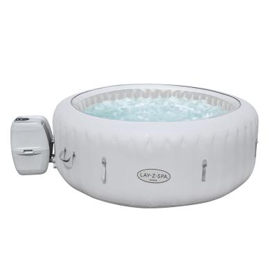 China Bestway 60013 Paris Light Air Swimming Pool Spa Inflatable Outdoor Led Adult Children's Spa vasca idromassaggio idromassaggio for sale