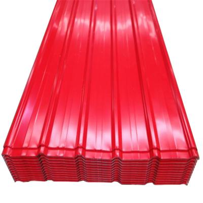 China Construction 0.55 Mm Corrugated Galvanized Steel Roofing Sheet Transparent Corrugated Roofing Sheets for sale