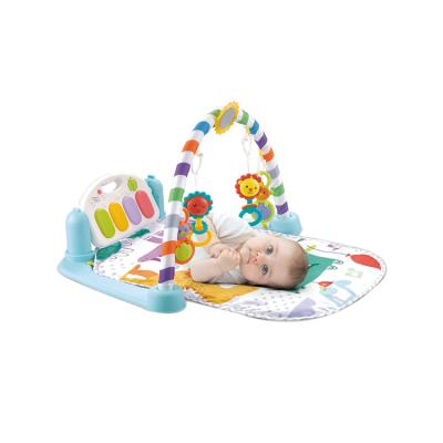 China Toy Kidsmelody Baby Playmat Set Infant Piano Gym Educational Fitness Rack Piano Kick Time Belly Center Activity for Kids for sale