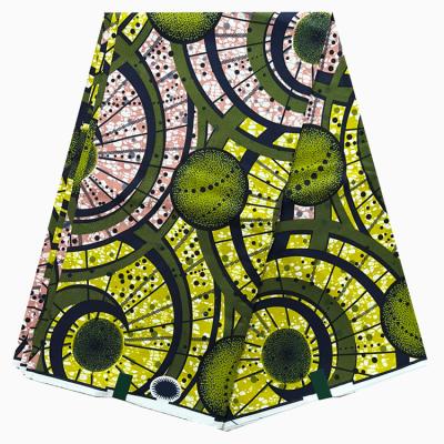 China Tear-Resistant Newest Model African Wax Print Fabric 100% Cotton Africa Design Batik Nigeria Wax Fabrics for sale