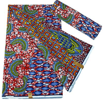 China Anti-Static Factory wholesale  New Design Best Selling  100% cotton  block Prints Africa Original real Wax Fabric for sale