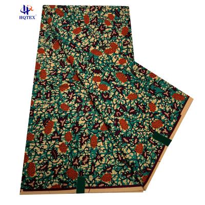 China Anti-UV Wholesale China 100% Cotton Fabric Real Java Print Fabric African Wax for sale