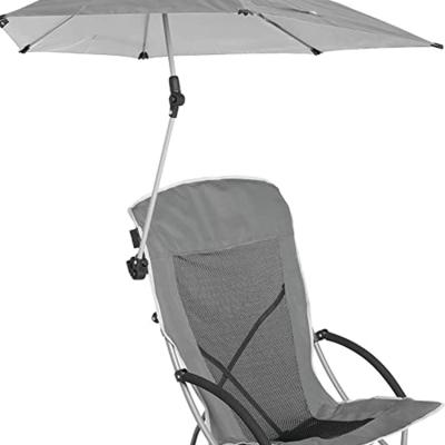 China Sustainable Beach Chair With UPF 50+ Adjustable Umbrella Waterproof Folding Beach Chair for sale