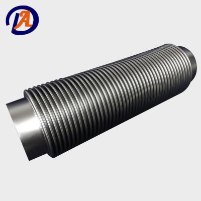 China SS 304 Exhaust System Stainless Steel Vacuum Soft Bellow Flexible Bellows Stainless Steel Bellows Hose for sale