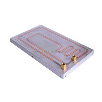 China Dongguan Factory Electronic Radiator Copper Refrigeration Radiator Water Cooling Solder Plate , Liquid Cold Plate As Customized for sale