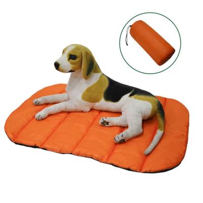 China Breathable Dog Pad Outdoor Travel Dog Bed Sides Waterproof Oxford Cloth Dog Mat for sale