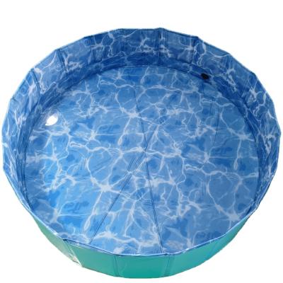 China Viable Portable Dog Swimming Pool Manufacturers Source Collapsible Pet Tub for sale