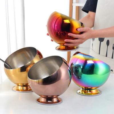 China Viable Kitchen Accessories Round Sugar Bowl Salt Pepper Containers Stainless Steel Spice Jar Seasoning Pot for sale