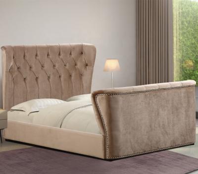 China Upholstery bed china furniture bedroom bed hydraulic lift diamond bed frame for sale