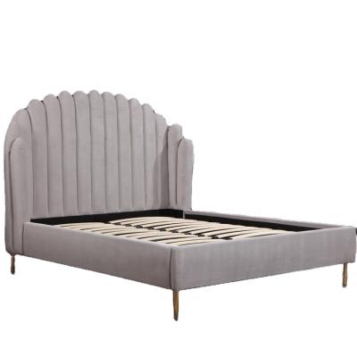 China Free sample upholstery bed directly from online china furniture sale bed frames with drawers for sale