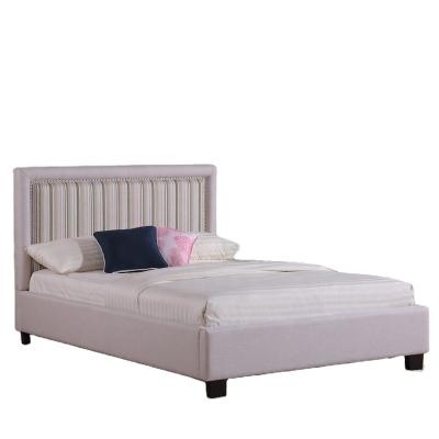 China Pinkage Modern Bedroom Furniture Cheap Soft Bed Headboard With Queen Size Bed Frame for sale