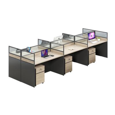 China (Size) Adjustable Design 1 Person Workstation Office Furniture Open Space Modern Offices Workstation Office Partition Desk for sale