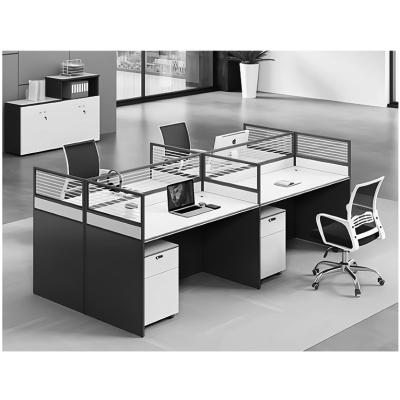 China New Office 2022 Office Workstation Staff Compartment Office Open Workstation (Height)Adjustable Modern Office Table for sale