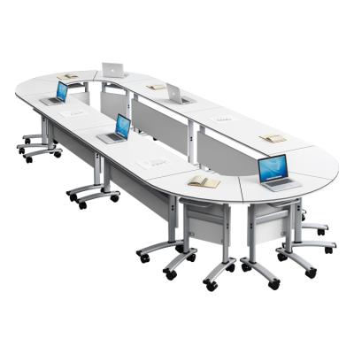 China (Height) New Affordable Fold Adjustable Design Customized White High End Desk for sale