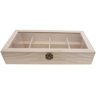 China Aseptic wooden box with dividers for sale