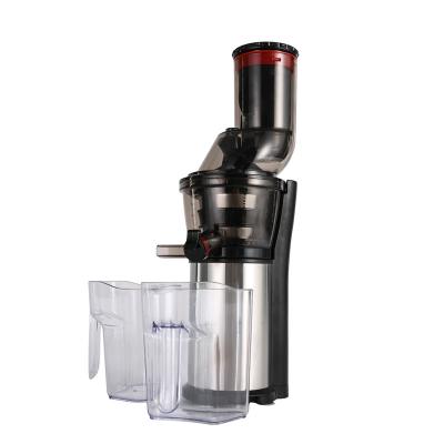 China New Household Cold Slow Press Juicer Wide Mouth Masticating Slow Juicer Stainless Steel Slow Juicer Household for sale