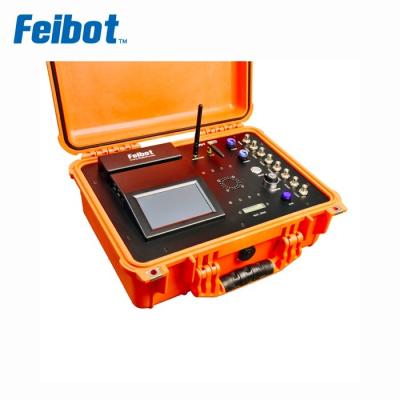 China Marathon Feibot F818 8 Port UHF RFID Reader For Race Timing With Two Built In Readers for sale