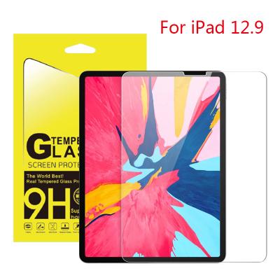 China Anti-fingerprint for iPad screen protector for iPad tempered glass screen protector 2.5D anti-shatter film for iPad12pro screen protector 12.9 for sale