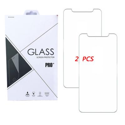 China Mobile Phone 2 Packs in 1 For iphone14 13 Screen Protector Tempered Glass 9H 2.5D Anti-scratch Cover Film For iphone14 13 12 11 pro Max Xs for sale