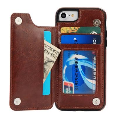 China Leather Wallet Phone Case Card Slot Multifunctional Folio Stand For iPhone 11 pro X max Xr Xs 6 6s max 7 8 plus S10 plus phone for sale