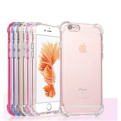 China Shockproof For iphone13 TPU Phone Case 1.5mm Air Cushion Colorful Transparent Bumper Soft Clear Case For iPhone13 12 11 pro Max Xr For S21 for sale