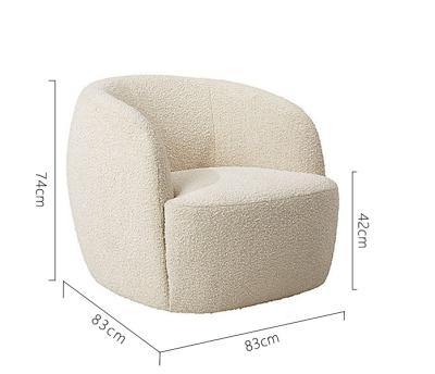 China (Other) adjustable modern designer Luxury Furniture Fabric Effie Dining Chair for living room furniture lounge chair for sale