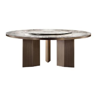 China Modern Minimalist Round Marble Dining Table Home Round Dining Table With Marble Top for sale