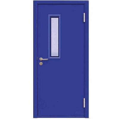 China Half Hour Fire Protection European Standard 2 Hour Fire Vision Rated Narrow Glass Fire Door for sale