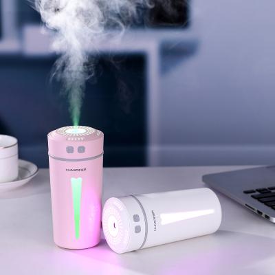 China ABS+PP+Electronic Components 2019 Cheap Air Ultrasonic Humidifier With Colorful Lights USB Essential Oil Diffuser Purifier Aroma Mist Car/Home for sale