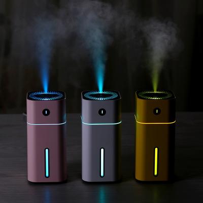 China ABS+PP+Home Office Newest Fashion 180mL Mini Noiseless USB Electronic Components 2019 Aromatherapy Humidifier Diffuser Capacity Portable Ultrasonic Car for sale