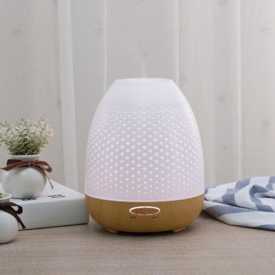 China 380ML Car Colorful LED Speaker Lights Mini Aroma Humidifier Aromatherapy Essential Oil Mist Diffuser MP3 Wireless Spray for sale