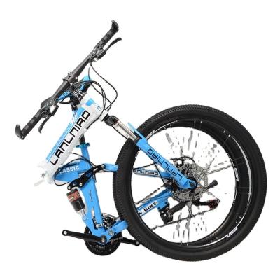 China Street Fashion Sportsman Folding Adult Mountain Bike 24