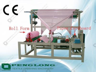 China Fabric Folding and Folding and Rolling Machine Textile Rolling Machines, Fabric Double Fold and Fold Rolling Machine with Book Shape for sale