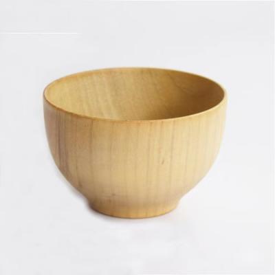 China 2022 New Japanese Birch Original Birch Wooden Bowl 16*11cm for sale