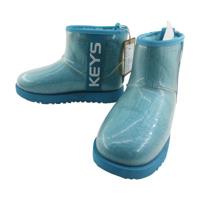 China Solar-8 Waterproof Customize ugh Ladies Blue Famous Winter Wear Foot Brands Women Designer Boots Fur Ankle Snow Boots Warm Waterproof Customized Shoes for sale