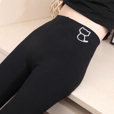 China High Quality Antibacterial Super Soft Yoga Gaiters Super Soft 95% Cotton Full Opaque Thin Opaque For Women Multi Colors Black for sale