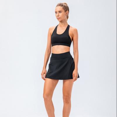 China Fashion Breathable Custom Made High Waist Active Sports Dress Golf Tennis Skirt Summer Women's Sports Skirts for sale