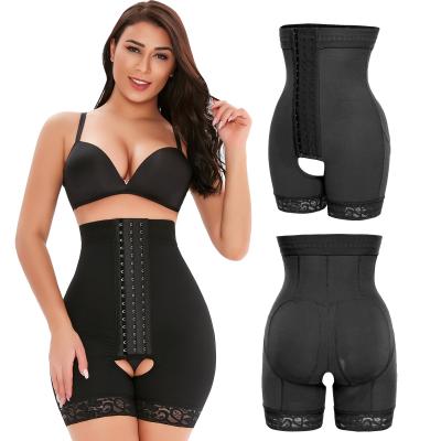 China Antibacterial Women Shapewear Plus Size Solid Color Shapewear Breathable One Piece Butt Lift Shapewear for sale