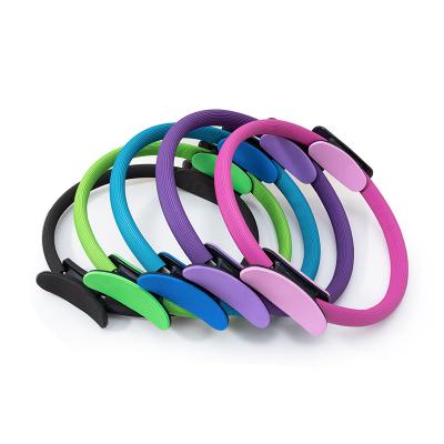 China Fitness Yoga Pilates Circle Yoga Pilates Magic Ring Durable Custom Accessories Double Handle Eco-Friendly for sale